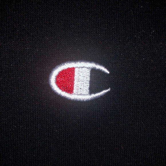 Black Champion Crewneck Sweater - Picture 3 of 5